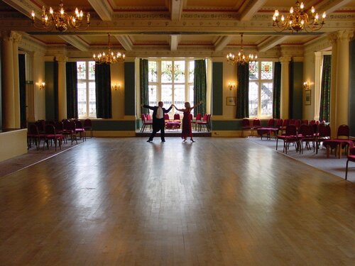 the dance floor at the cairn