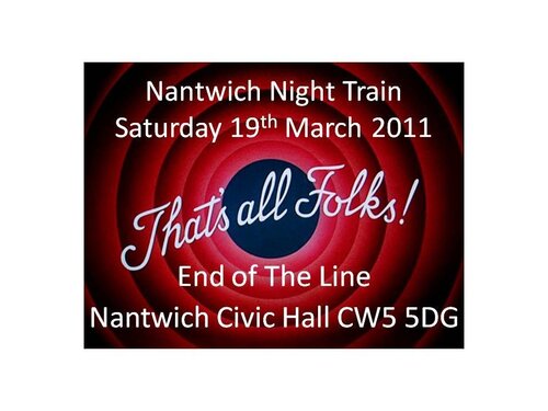 last nantwich night train - end of an era