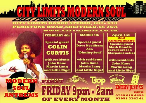 city limits sheffield / modern room ( fri feb 4th)