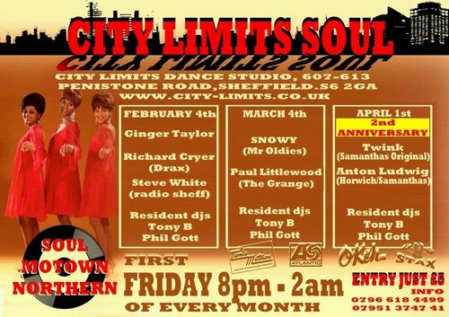 city limits sheffield / northern room ( fri feb 4th )