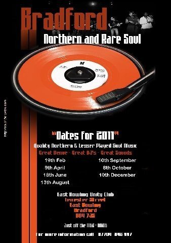 bradford rarer & underplayed soul night 19th feb 2011