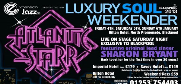 Atlantic Starr Announced for Jan 2013 Luxury Weekender magazine cover