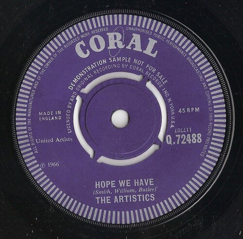 coral uk - artistics - hope we have