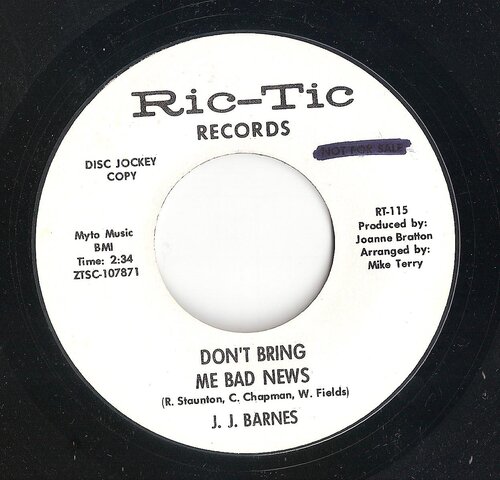 ric tic - j.j.barnes don't bring me