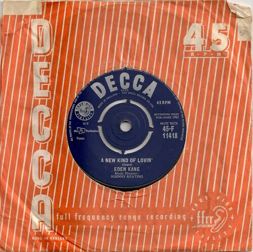 eden kane a new kind of lovin' decca 45 f11418 1961