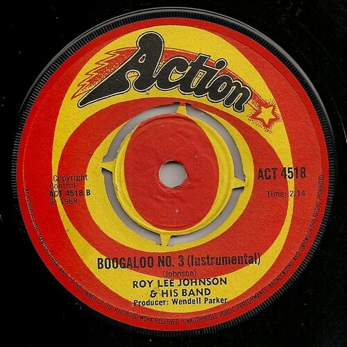 roy lee johnson boogaloo no3 action 4518 1968