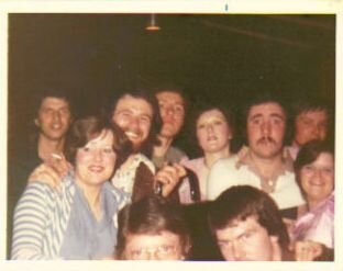 mick & judy eastwood,colin vernon& lesley, me(pete dillon),sue maltas.at front luigi