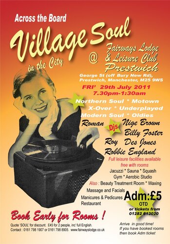 village soul - prestwich manchester