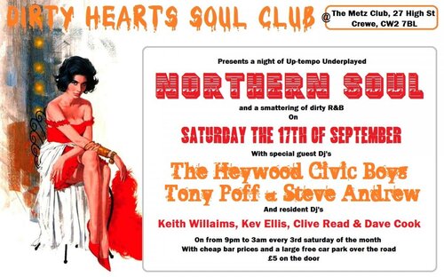 dirty hearts soul club 17th sert