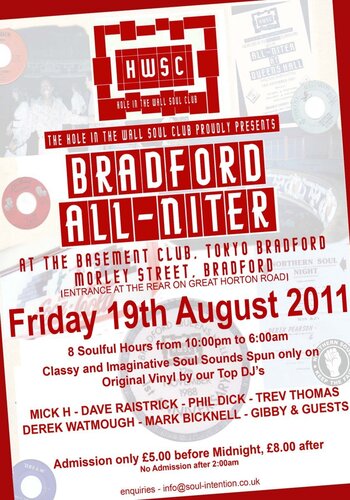 bradford all-niter august 19th 2011