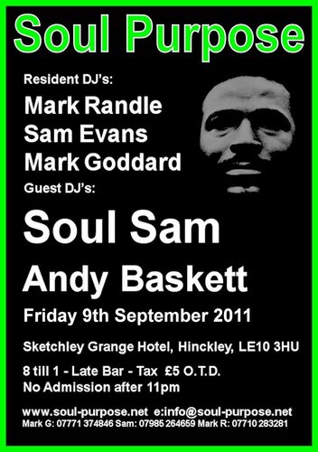 soul purpose - friday 9 september 2011