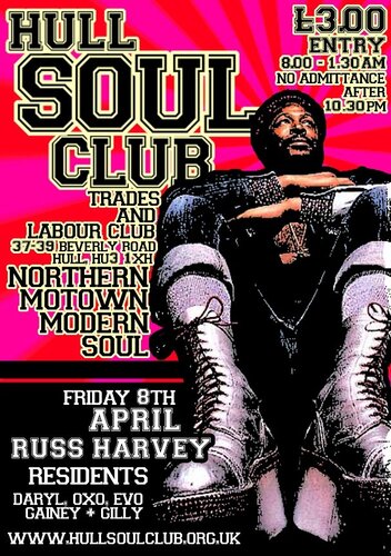 hull soul club 8th april