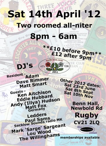 rugby allniter 14th april 2012