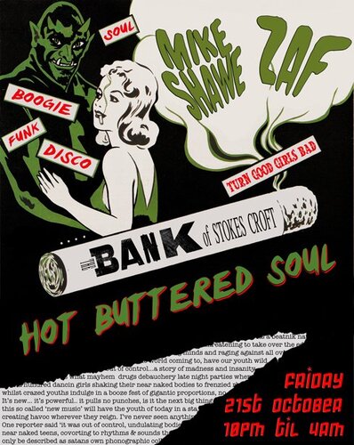 hot buttered soul - zaf is back! ? ? @the bank bristol friday 21st october