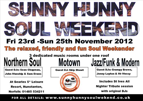 sunny hunny weekender 2012