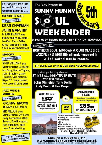 sunny hunny soul weekender november 2012