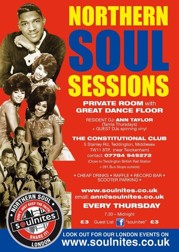 soulnites teddington every thursday