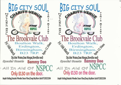 big city soul birmingham charity nights