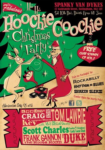 hoochie coochie club (nottingham) sat 10th dec