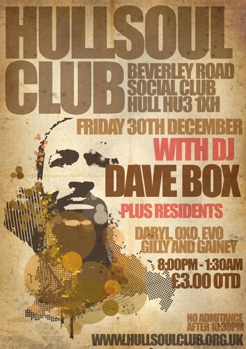 hull soul club 30th december