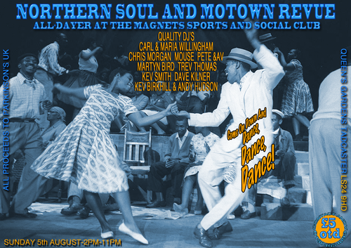 northern soul & motown revue charity alldayer