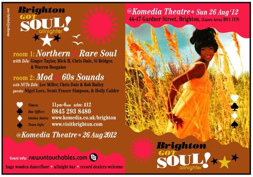 brighton got soul all nighter  26th august 2012