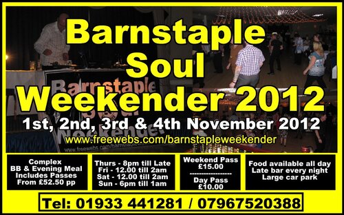 barnstaple soul weekender 2012