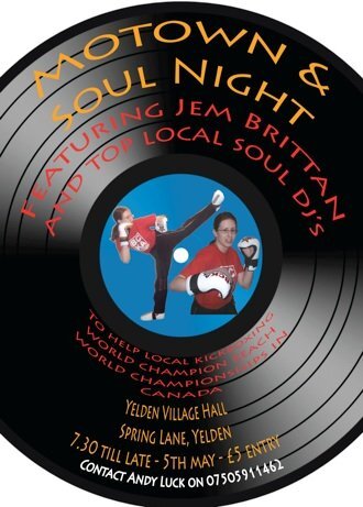 motown & soul night, yelden, 5th may 2012