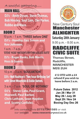 new century soul manchester allnighter