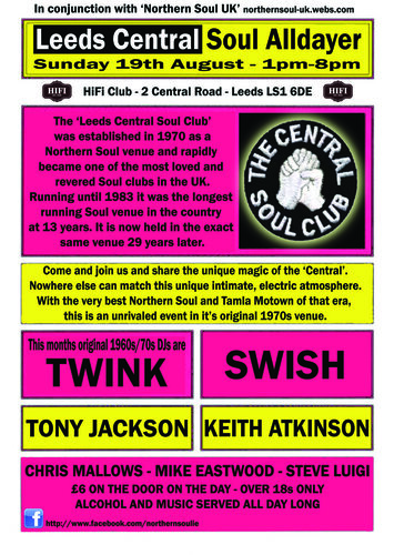 leeds central soul club alldayer