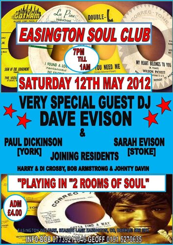 easington welfare hall 12/5/2011