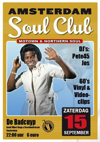 amsterdam soulclub september 15th