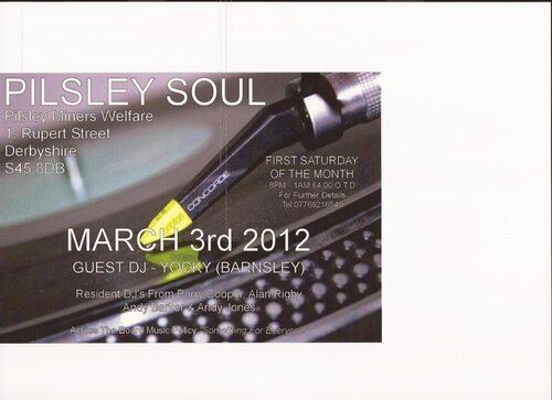 pilsley soul - march 3rd - guest dj - yocky