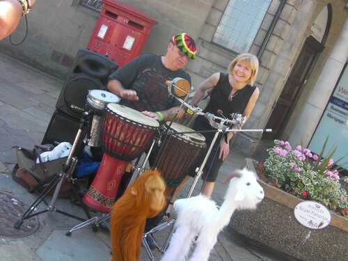 2011 - p7 -  whitby not just a soul weekend /bridget & goats