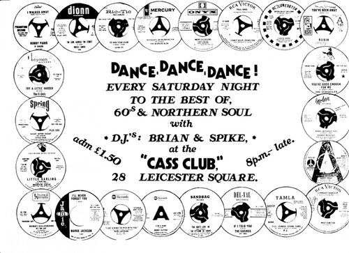 cass club flyer