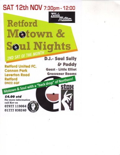 soul nite 12th nov