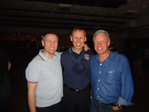 gary c brian de h and me at southampton