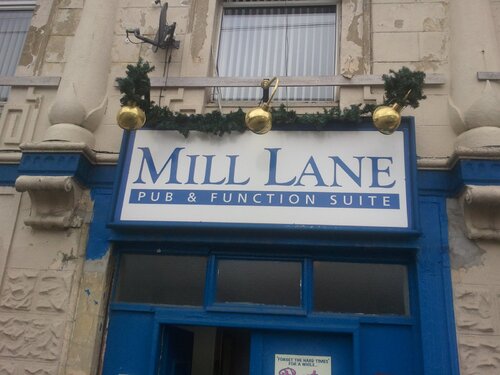 main entrance at mill lane