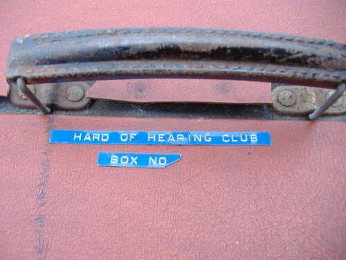 hard of hearing club close up