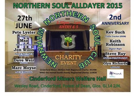 newnham soul club  27 june 2015     charity alldayer