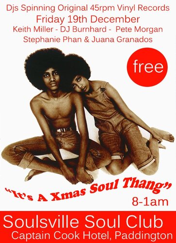 soulsville soul club - its an xmas soul thang (sydney, australia)