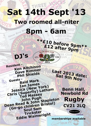 rugby all-niter sat 14th sept front