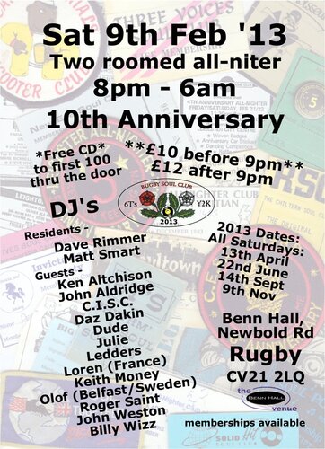 front 9th feb 13 - 10th anniversary allniter