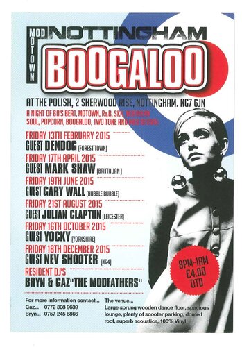 boogaloo at the polish club notts - 2015