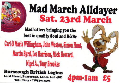 mad march alldayer burscough