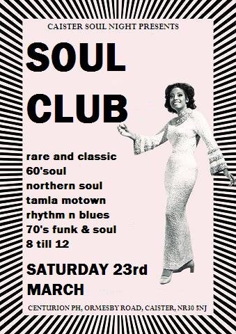 caister soul night, soul club