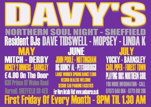 davys soul nights may june july