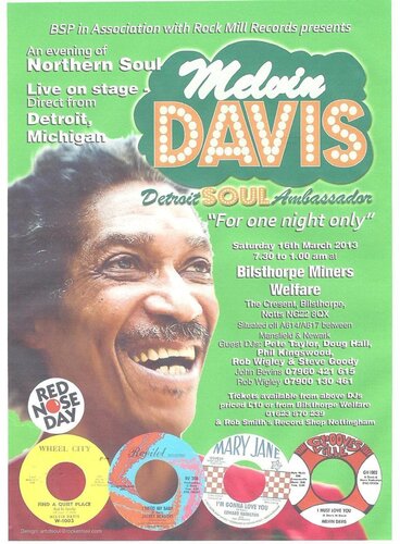 melvin davis @ bilsthorpe, notts