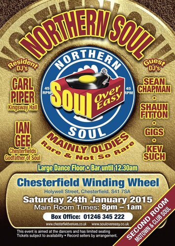 chesterfield winding wheel  24th january