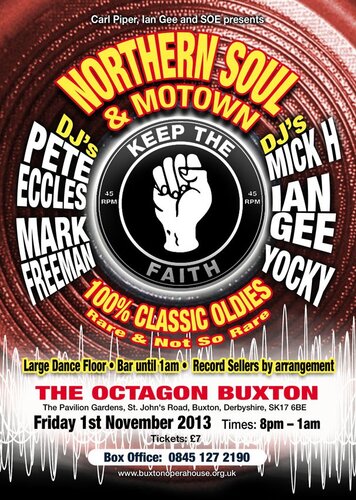 buxton monster northern soul night 1 nov